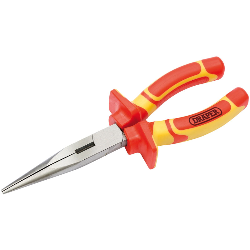 180mm VDE Approved Fully Insulated Long Nose Pliers
