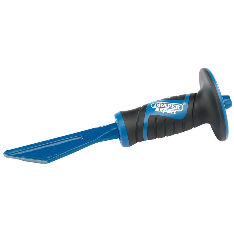 250mm Plugging Chisel with Soft Grip Hand Guard