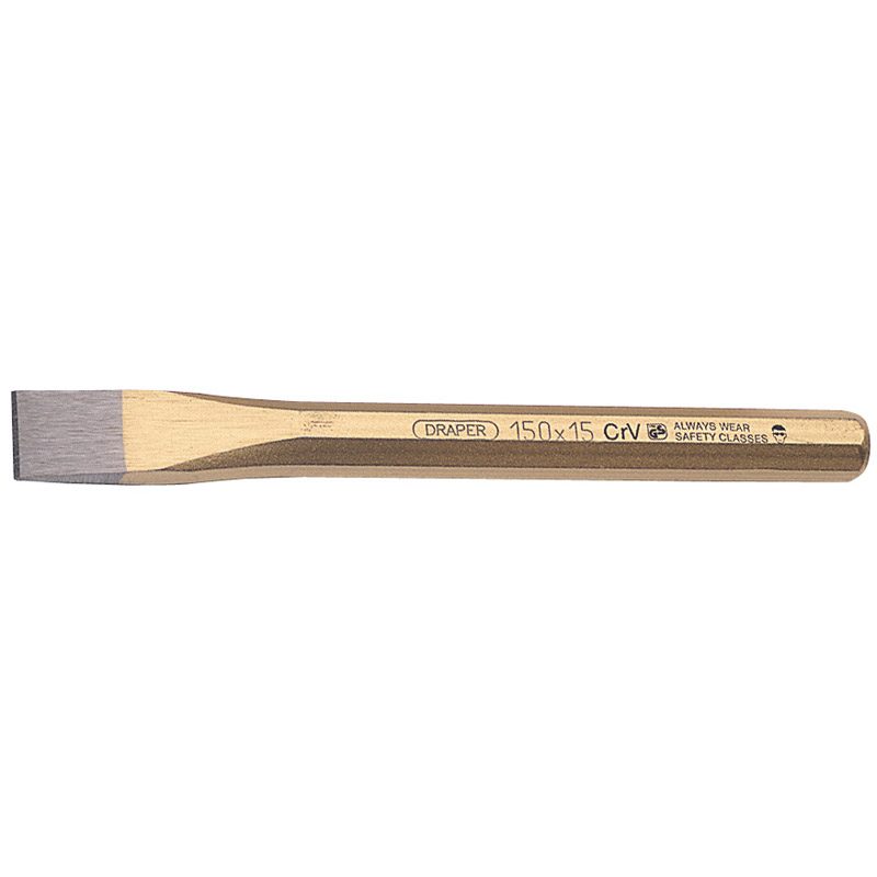 15mm x 150mm Octagonal Flat Cold Chisel