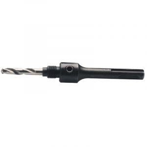 Simple Arbor with SDS+ Shank and HSS Pilot Drill for Use with Holesaws up to 30mm Dia