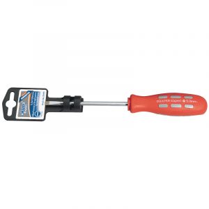 5mm x 100mm Plain Slot Parallel Tip Mechanics Screwdriver