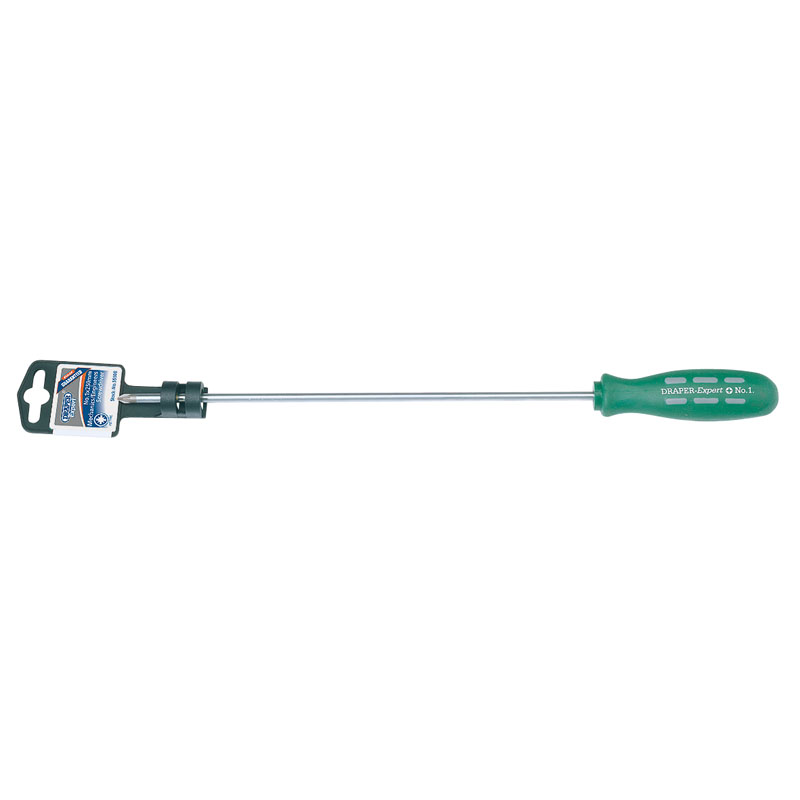 No. 1 x 250mm Long Reach Mechanics/Engineers PZ Type Screwdriver