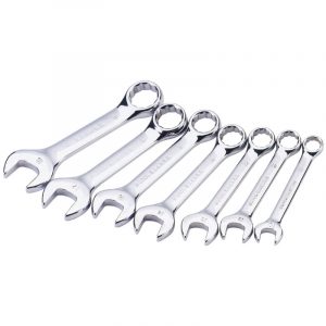Hi-Torq® Metric Stubby Combination Spanner Set (7 Piece)