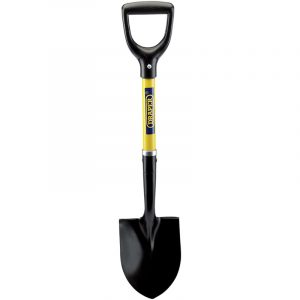 Round Point Mini Shovel with Fibreglass Shaft