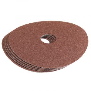 115mm 36Grit Aluminium Oxide Sanding Disc Pack of 5
