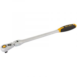 430mm 1/2" Sq. Dr. Elora Quick Release Soft Grip Ratchet with Flexible Head