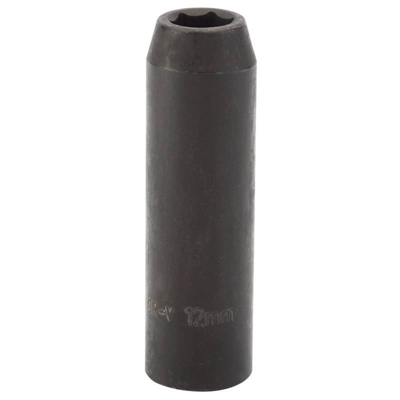 12mm 1/2" Sq. Dr. Deep Impact Socket (Sold Loose)