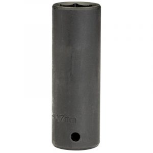 17mm 1/2" Sq. Dr. Deep Impact Socket (Sold Loose)