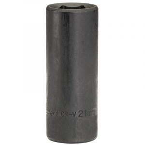 21mm 1/2" Sq. Dr. Deep Impact Socket (Sold Loose)