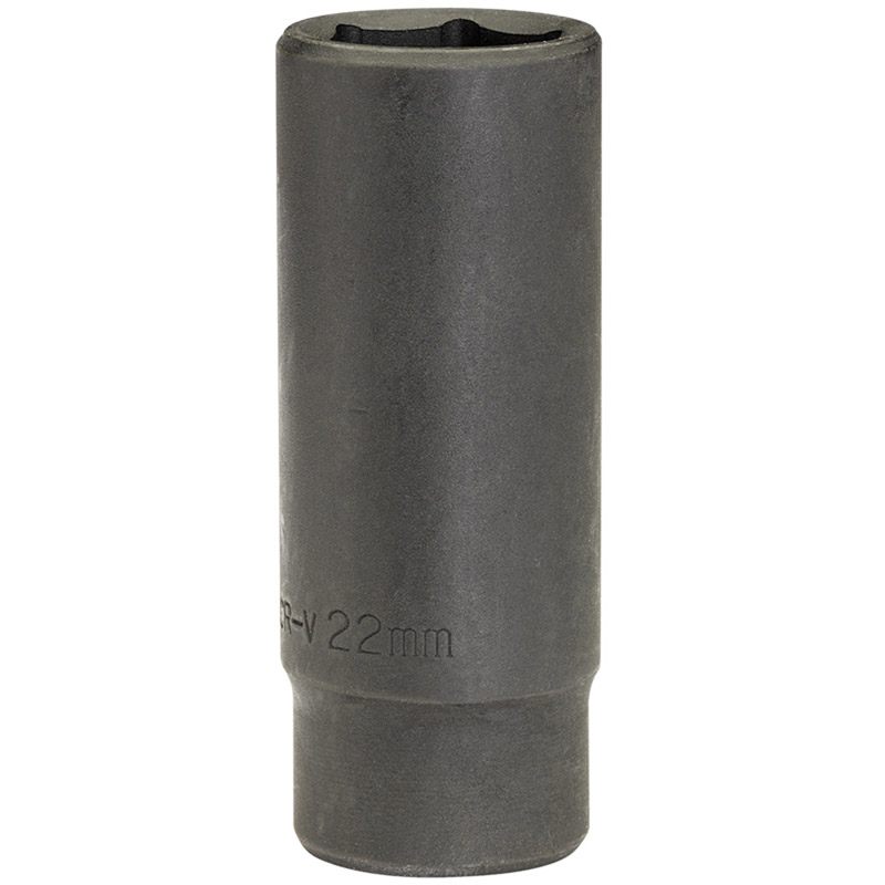 22mm 1/2" Sq. Dr. Deep Impact Socket (Sold Loose)
