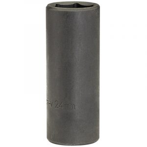 24mm 1/2" Sq. Dr. Deep Impact Socket (Sold Loose)