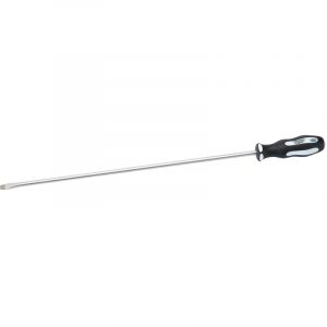Plain Slot Extra Long Reach Soft Grip Screwdriver (8 x 450mm)