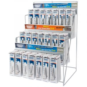 Assorted HSS Drill Bit Merchandiser (183 Piece)