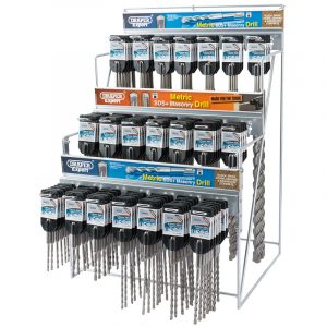 Metric SDS+ Drill Bit Merchandiser (137 Piece)