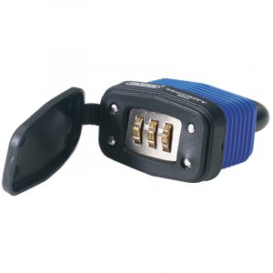 42mm Resetable 3 Number Combination Laminated Steel Padlock and Bumper