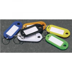 48 Key Tags of Assorted Colours