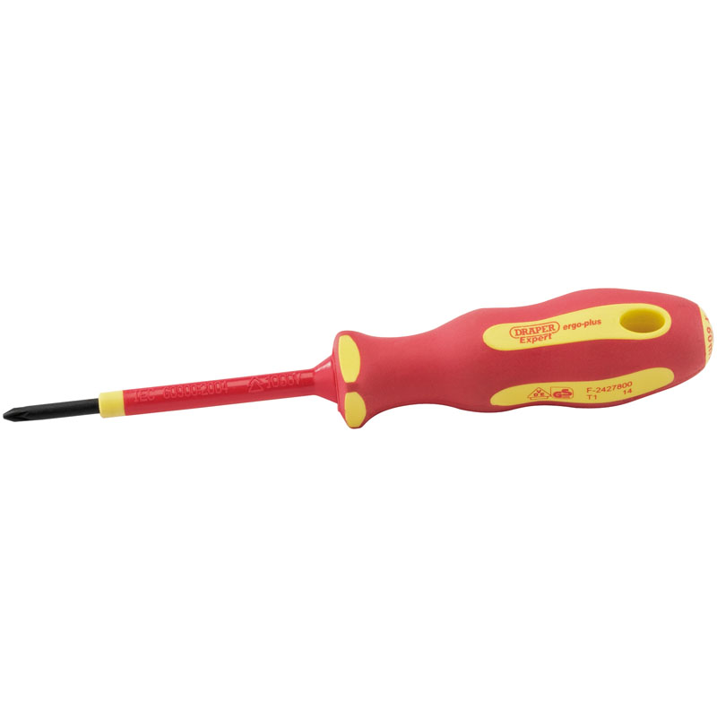 Ergo Plus® VDE No.0 x 60mm PZ Slot Screwdriver