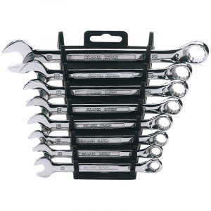 Hi-Torq® Metric Combination Spanner Set (8 Piece)