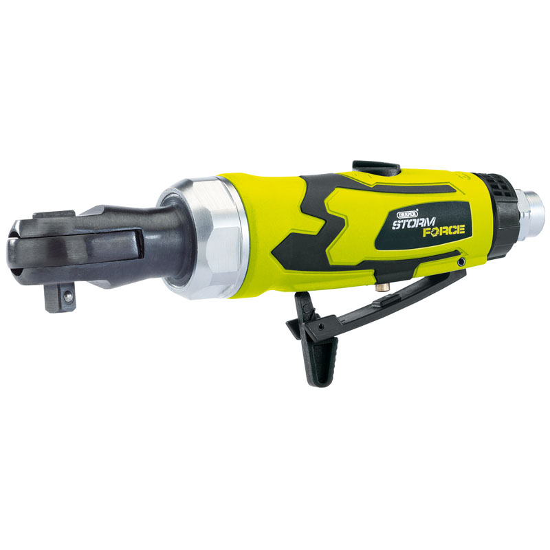 Draper Storm Force® Stubby Air Ratchet (1/4" Sq. Dr.)