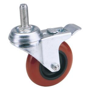PU CASTOR BOLT/BK.-7
