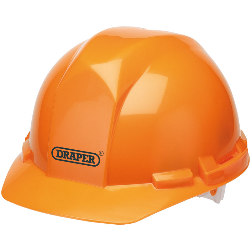Orange Safety Helmet to EN397