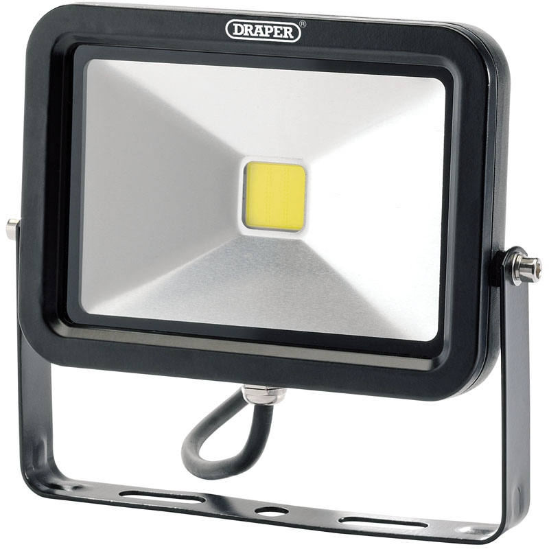 20W COB LED Slimline Wall Mounted Floodlight - 1,300 Lumens