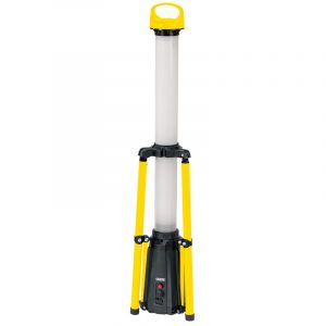 18W 230V SMD LED Rechargeable 3600 Work Light with Telescopic Tripod - 2,000 Lumens