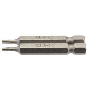 T8 1/4" Hex Draper TX-STAR® Insert Bit 50mm Long x 2