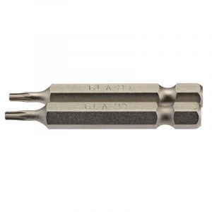 T9 1/4" Hex Draper TX-STAR® Insert Bit 50mm Long x 2