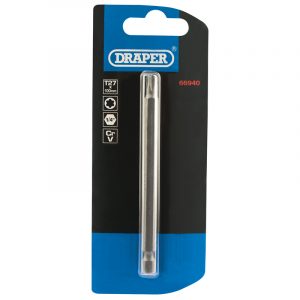 T27 1/4" Hex Draper TX-STAR® Insert Bit 100mm Long x 1