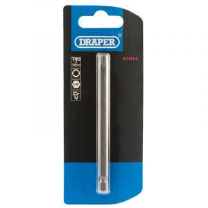 T40 1/4" Hex Draper TX-STAR® Insert Bit 100mm Long x 1