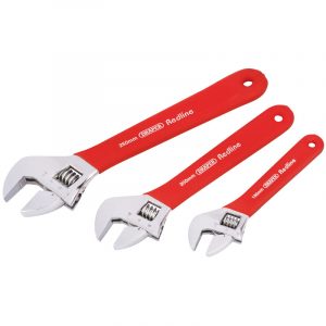 Soft Grip Adjustable Wrench Set (3 Piece)