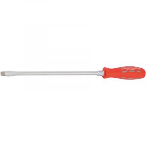 Plain Slot Flared Tip Long Reach Mechanics Screwdriver (250mm x 9.5mm) Sold Loose