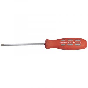 100mm x 3.2mm Plain Slot Parallel Tip Mechanics Screwdriver (Sold Loose)