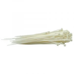 White Cable Ties (100 pieces)