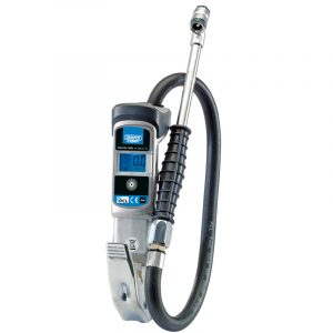 Digital Gauge Air Line Inflator With Twin Connectors