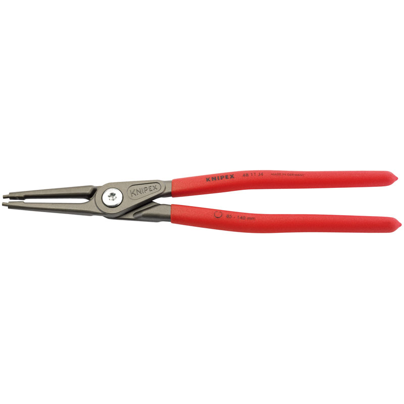 Knipex 48 11 J4 320mm Internal Straight Tip Circlip Pliers 85 - 140mm Capacity