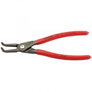 Knipex 48 21 J31 210mm 90&deg; Internal Straight Tip Circlip Pliers 40 - 100mm Capacity