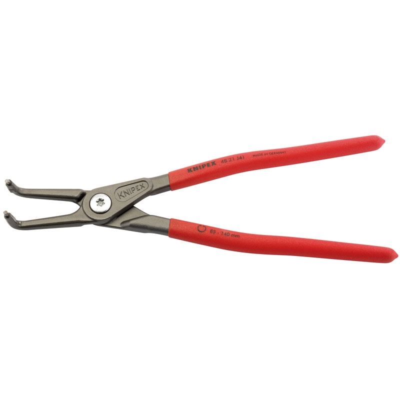 Knipex 48 21 J41 305mm 90° Internal Straight Tip Circlip Pliers 85 - 140mm Capacity