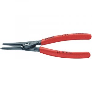 Knipex 49 11 A2 180mm External Straight Tip Circlip Pliers 19 - 60mm Capacity