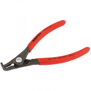 Knipex 49 21 A11 130mm 90&deg; External Straight Tip Circlip Pliers 10 - 25mm Capacity