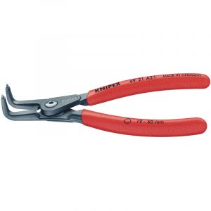 Knipex 49 21 A21 165mm 90&deg; External Straight Tip Circlip Pliers 19 - 60mm Capacity