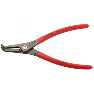Knipex 49 21 A31 210mm 90&deg; External Straight Tip Circlip Pliers 40 - 100mm Capacity