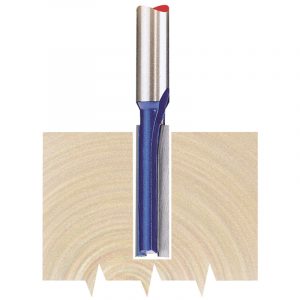 1/4" Straight 6.35 x 25mm TCT Router Bit