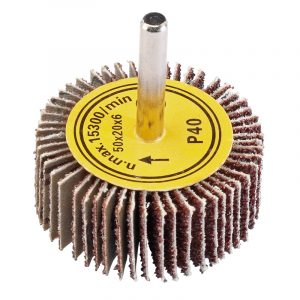 Abrasive Flap Wheel (50mm x 20mm 40 Grit)