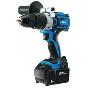 D20 20V Brushless Combi Drill with 4.0Ah Battery and Fast Charger
