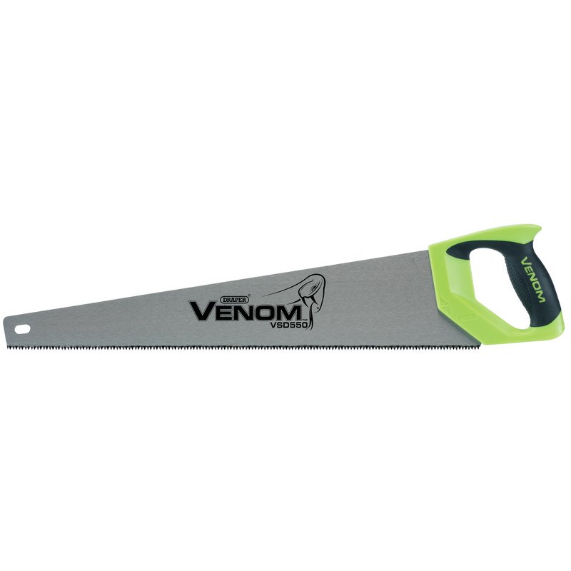 First Fix Draper Venom® Double Ground 550mm Handsaw