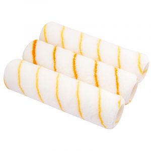 38mm x 230mm Polyester Paint Roller Sleeves (Pack of Three)