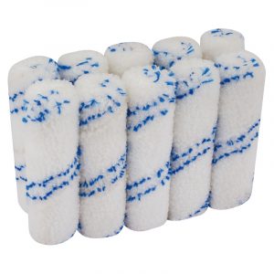 100mm Microfibre Paint Roller Sleeves (Pack of 10)