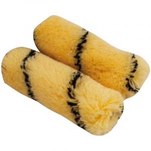 100mm Tiger Stripe Paint Roller Sleeves (Pack of Two)